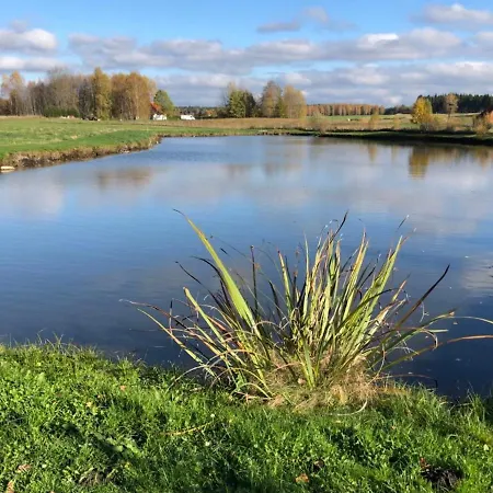 Caloroczny Letniskowy Ze Stawem Harsz