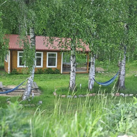 Caloroczny Letniskowy Ze Stawem * Harsz