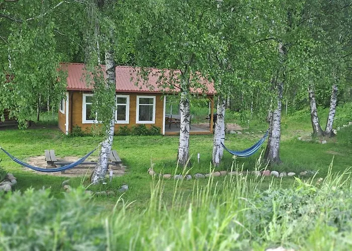 Caloroczny Letniskowy Ze Stawem * Harsz